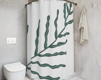 Upgrade Your Bathroom with Our Durable Polyester Shower Curtain!