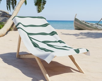 Plongez dans les plaisirs de l'été avec notre serviette de plage vibrante !