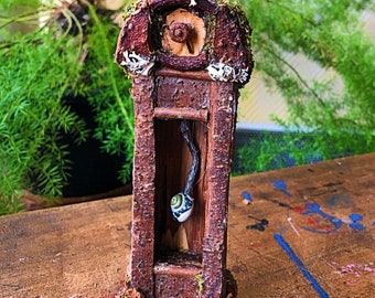 Faery Longcase Clock, Fae Grandfather Clock