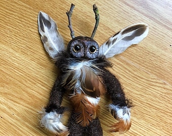 Muñeca Pixie Cambiaformas Búho, Muñeca Artística, Pedido Personalizado