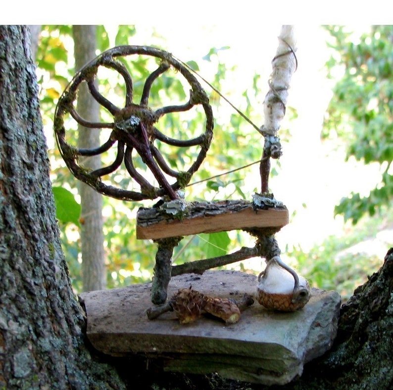 Fae Spinning Wheel and Accessories Custom Order image 4