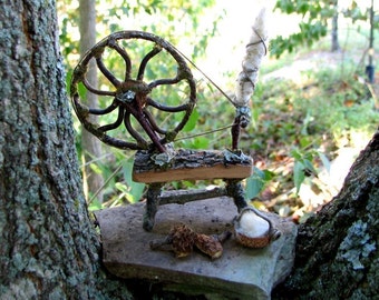 Fae Spinning Wheel and Accessories Custom Order