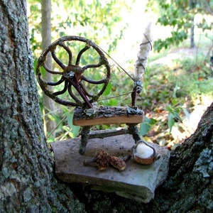 Fae Spinning Wheel and Accessories Custom Order image 5