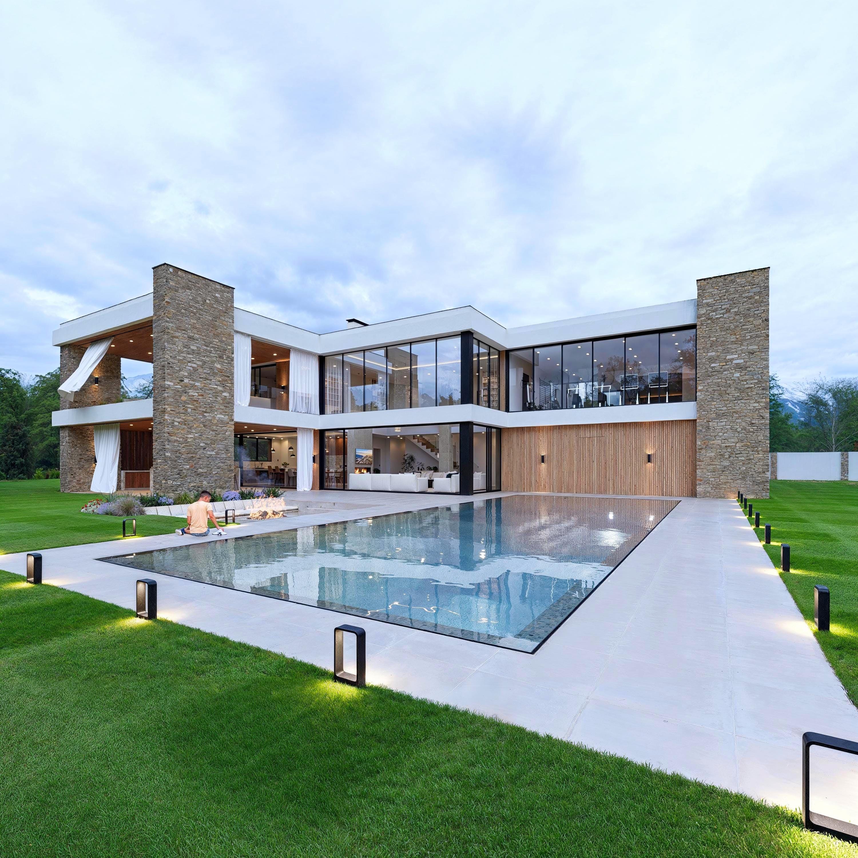Modern house plans Italia - Main Image
