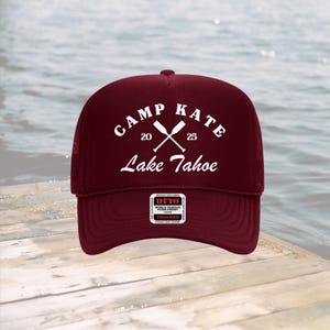 Sombreros personalizados para despedida de soltera, gorra de camionero para equipo de campamento, decoración nupcial, recuerdo de fiesta nupcial, regalo de novia, recuerdo de despedida de soltera, Last Trail