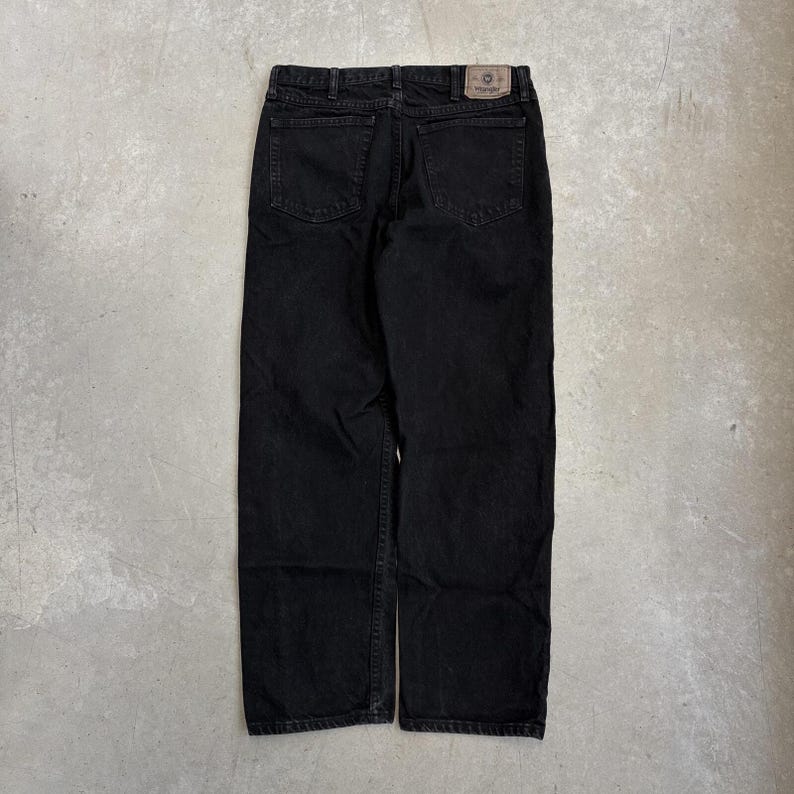 Pantalones vaqueros Wrangler Relaxed Denim estilo vintage de los años 2000 / Prendas de abrigo / Estilo retro / EE. UU. / Talla 34 imagen 3