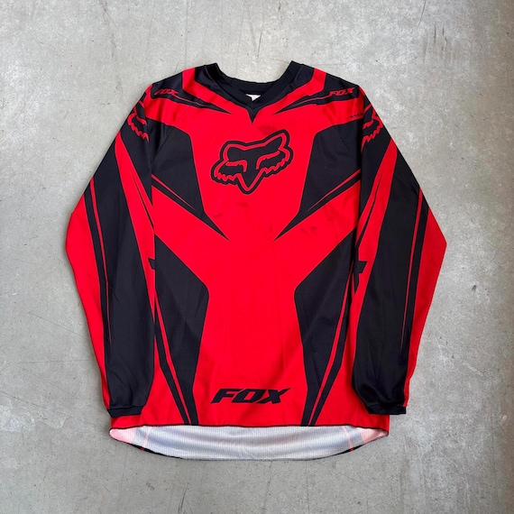 Vintage 2000s Fox Bike Racing Jersey / Outerwear