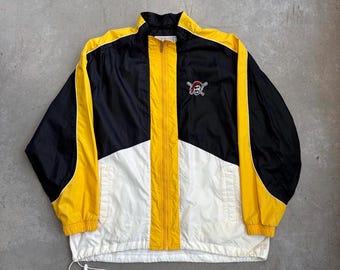 MLB (apex One) - Atlanta Braves Spell-out Windbreaker 1990s