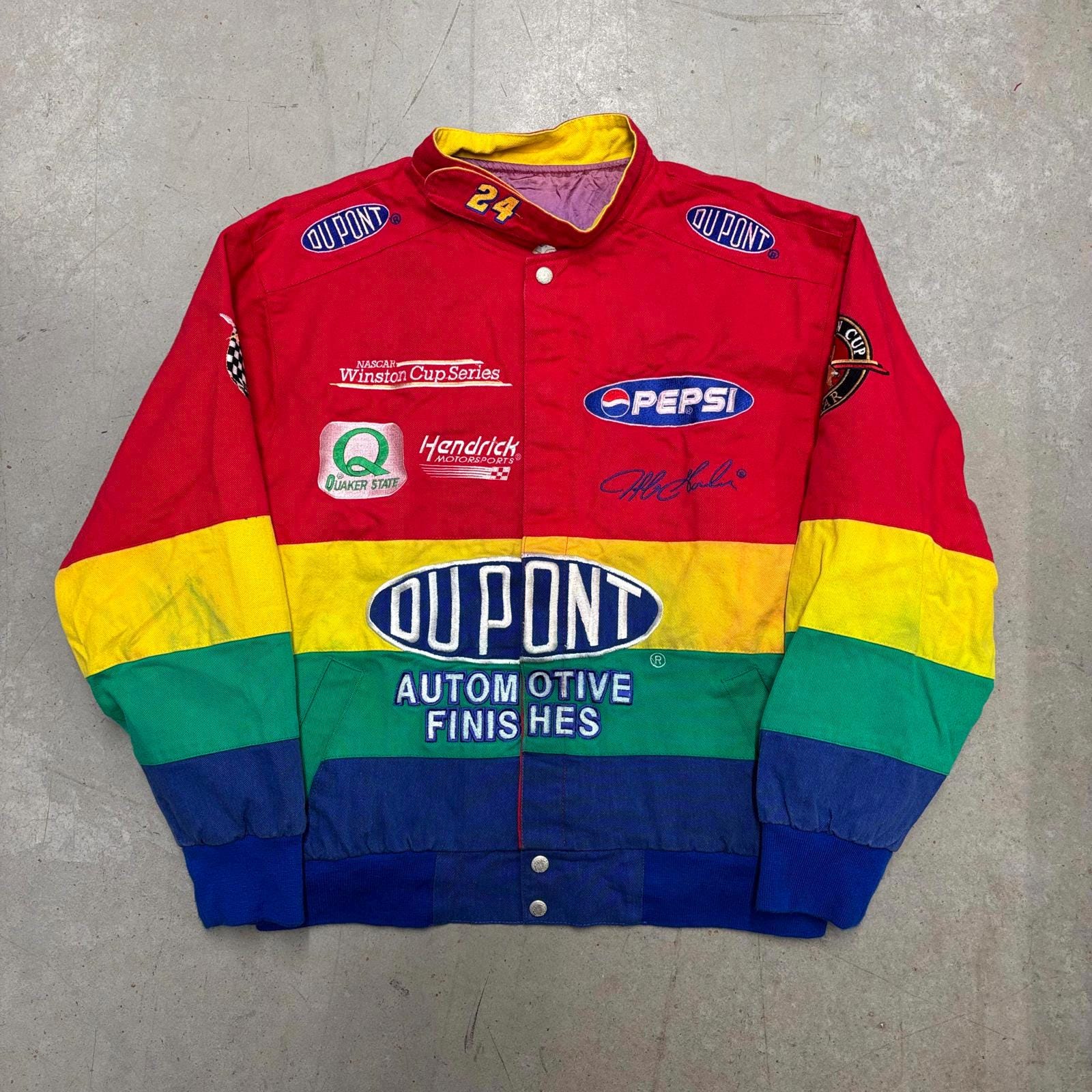 DuPont Motorsports ジャケット XL Dupont Racing Jacket - Etsy