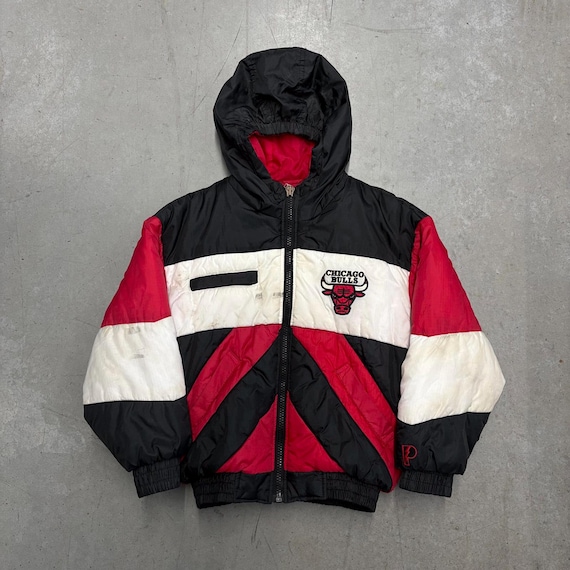Vintage 90s NBA Chicago Bulls Pro Player Flawed Youth Jacket