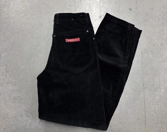 Vintage 80s SASSON Corduroy True Vintage Pants / Outerwear / USA / Retro / Size 26