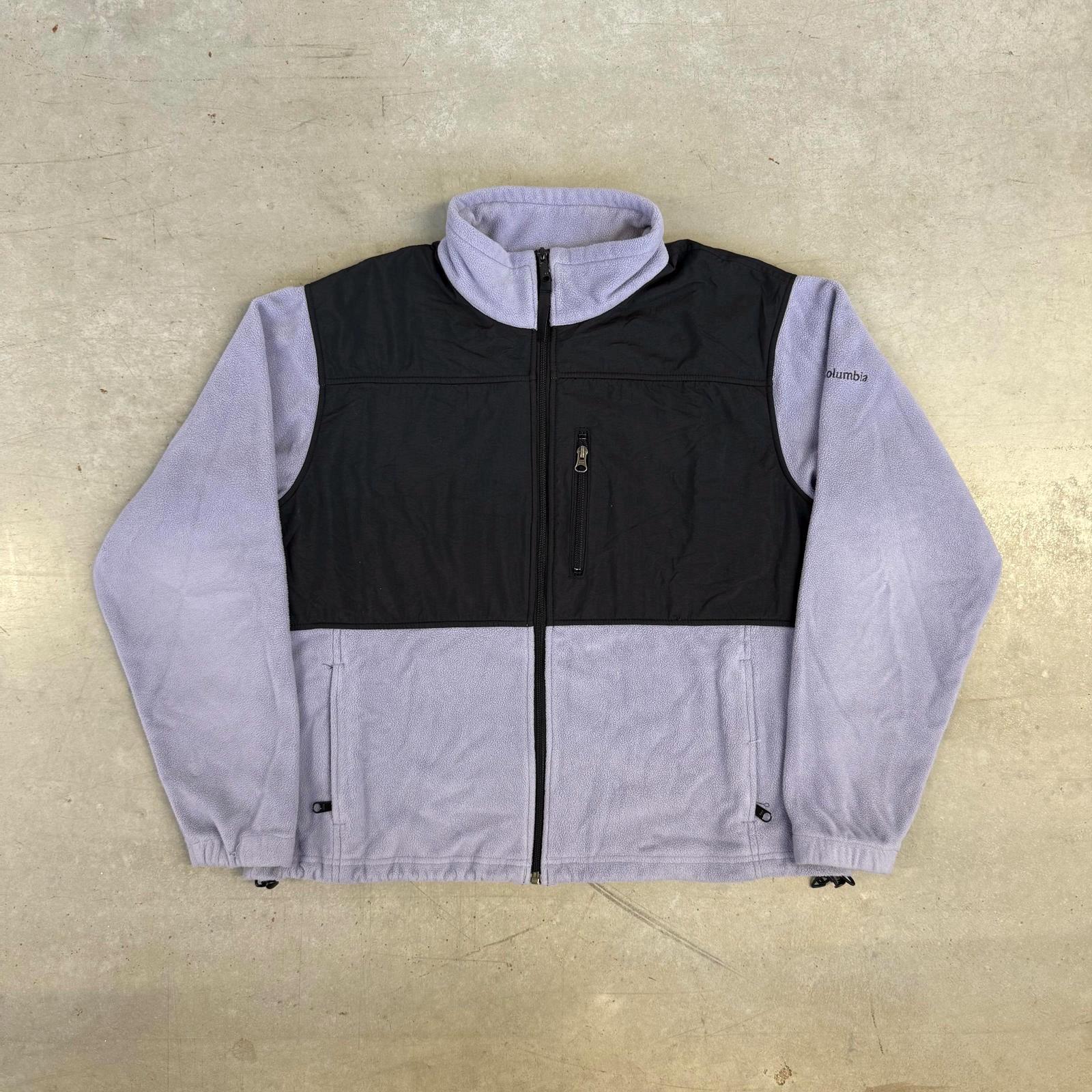 Gilet polaire homme Columbia Sportswear noir fermeture éclair intégrale