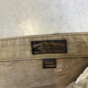 Vintage 80s Filson Deep Pocket Relaxed Pants / True Vintage / Outerwear / Retro / Size 32 image 5