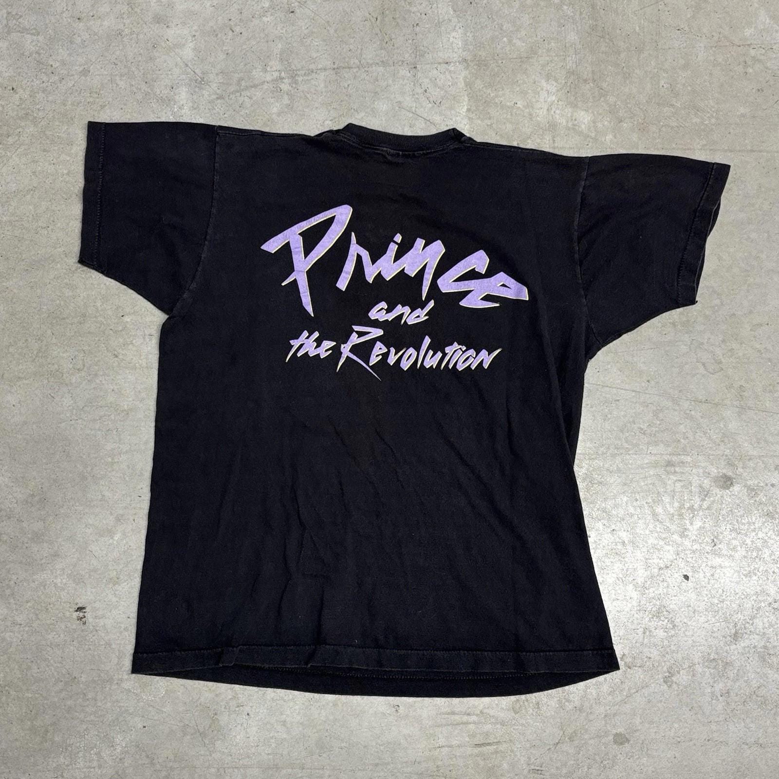 Vintage 80s Prince and the Revolution Tour Band T-shirt / Music
