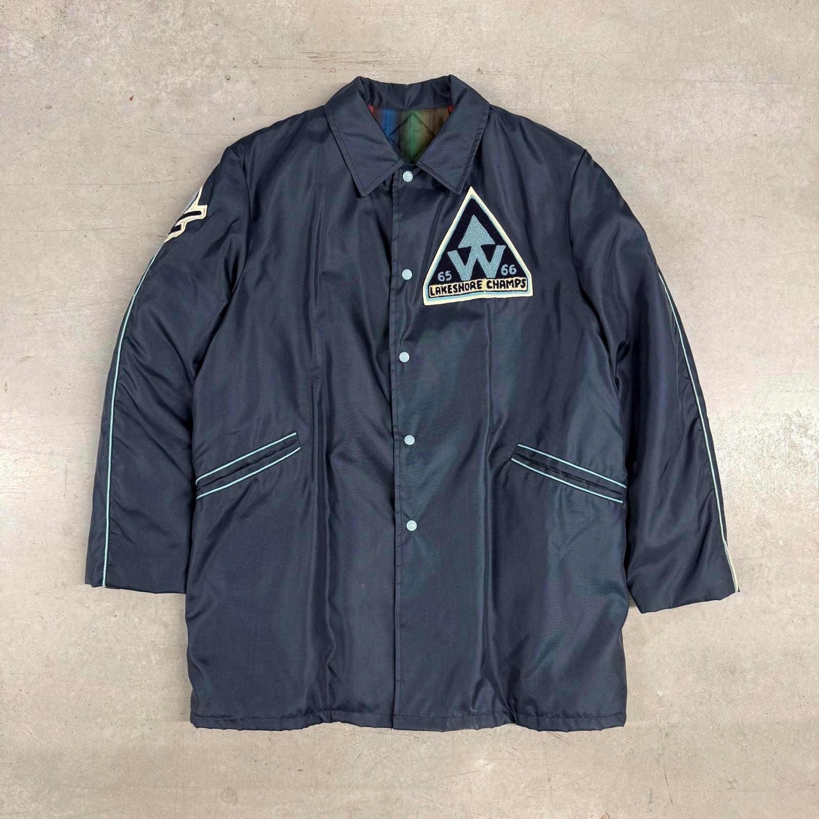 レディース 60-70s Rare Hockey team coach jacket