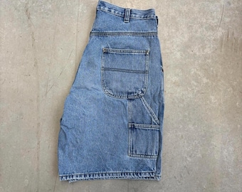 Vintage 2000s Route 66 Carpenter Jorts / Retro / Outerwear / Size 34