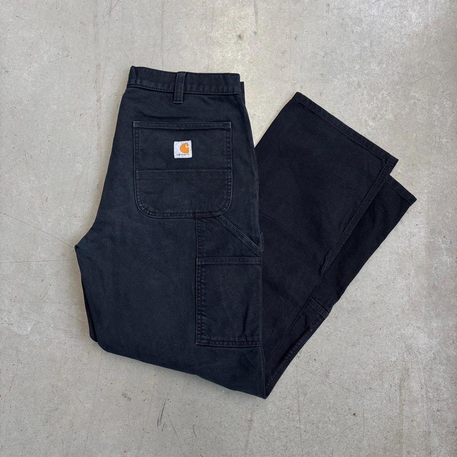 パンツ 00s Carhartt Double Knee Pants 2000's Carhartt Double Knee Pants Brown (35x30) – outkits.com