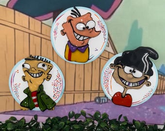 Ed, Edd n Eddy inspired jawbreaker magnet