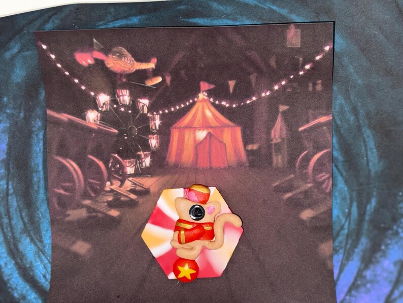 Springende Mäuse Coraline inspirierter Magnet Bild 3