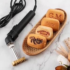 Custom Sourdough Bread Branding Iron, Custom Personalized Initials Stamp, Custom Burger Branding Iron, Customized Signature Branding Iron