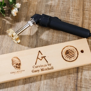 Marca de madera personalizada, marca eléctrica personalizada, sello de iniciales personalizado, marca de firma personalizada, sello de madera personalizado