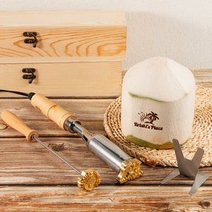 Custom Personalized Coconut Branding Iron, Stamp For Coconut, Custom Electric Branding Iron, Custom Coconut Stamp, Custom Business Logo