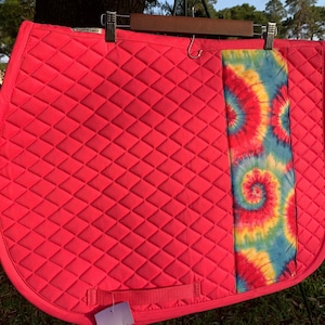 Handmade All Purpose English Saddle Pad: Custom Equestrian Gift
