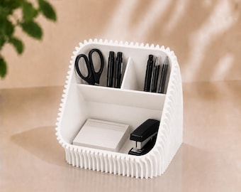 Desk Organizer | Pen Holder | Catch All Tray | Desk Accessories | Office Decor | Modular Storage