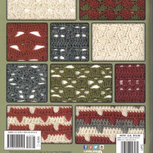 108 Crochet Cluster Stitches reference Book Crochet Book Leisure Arts immagine 2