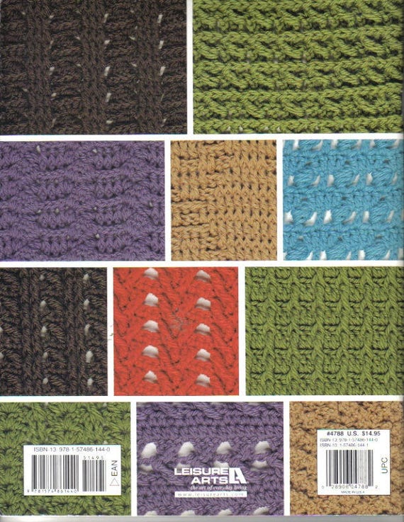 Leisure Arts 99 Crochet Post Stitches BK