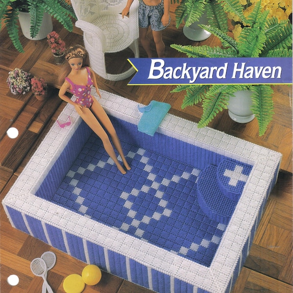 Barbie Plastic Canvas - Etsy