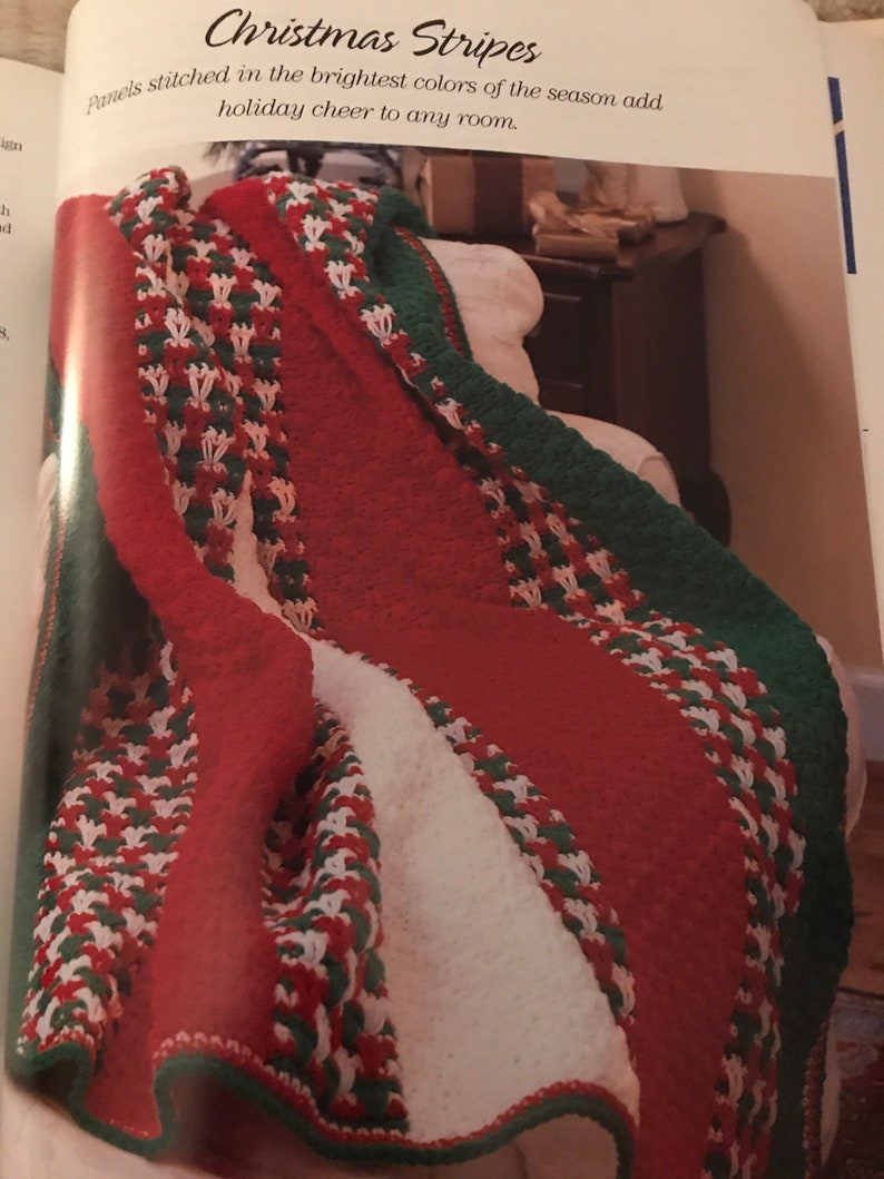 Mosaic Magic Afghans Made Easy Crochet Book by Leisure Arts