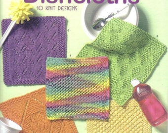 Kitchen Bright Dishcloths ~  Knitting Book