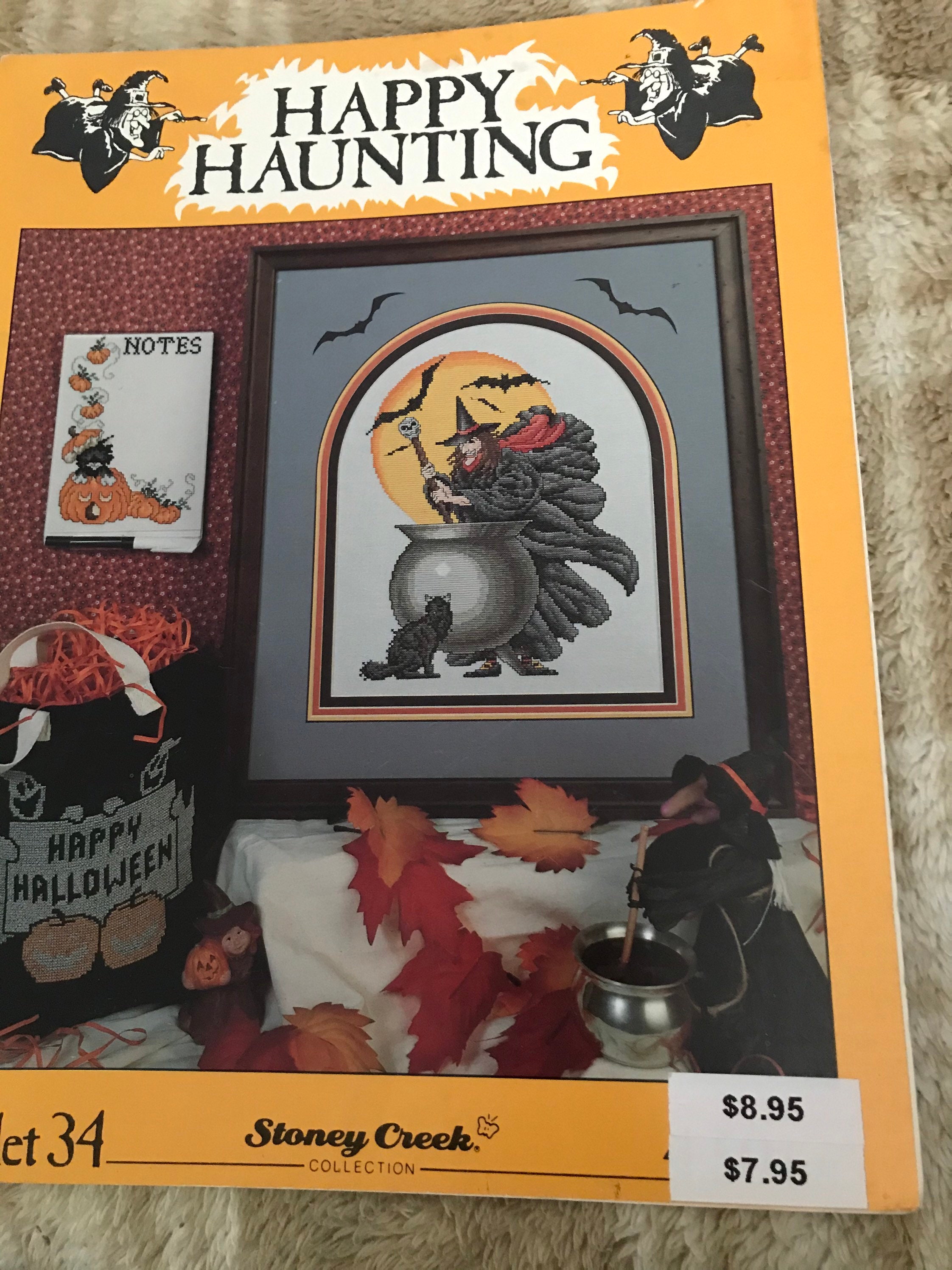 Happy Haunting Cross Stitch Leaflet  Etsy