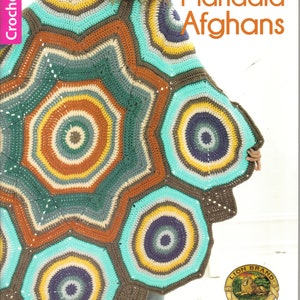 Mindful Mandala Afghans ~  Crochet Book ~Leisure Arts ~ New Book