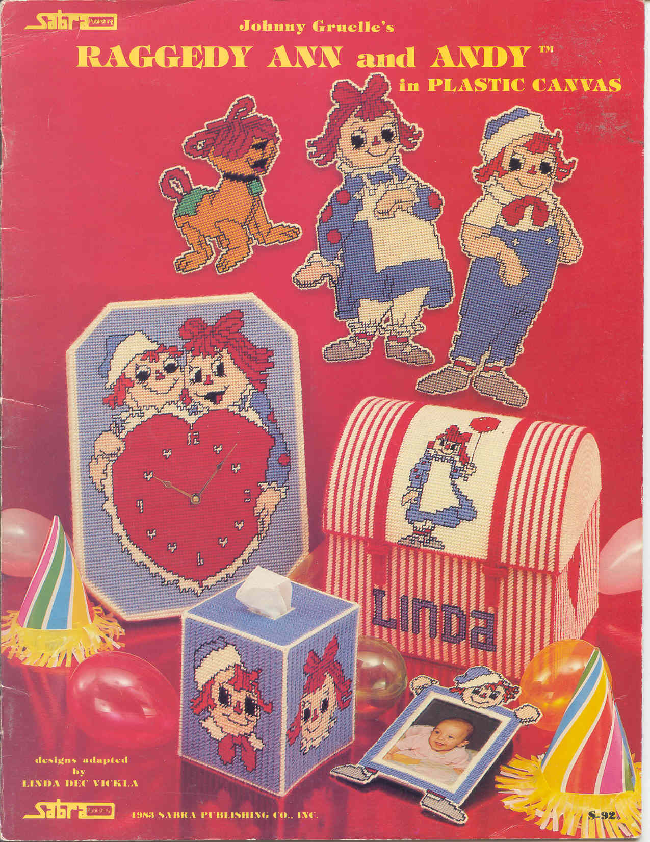 Raggedy Ann & Andy Plastic Canvas Patterns Book (OOP) - Etsy Hong Kong