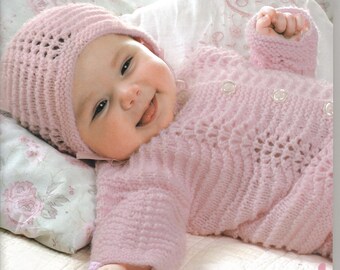 Lovely Layettes For Baby ~  Knitting Book  ~  Leisure Arts