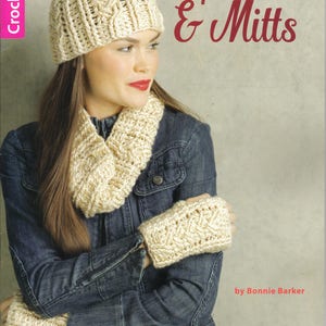 Caps, Cowls & Mitts Crochet Book Leisure Arts New Release image 1