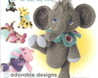 Animal Amigurumi ~ Crochet Book  ~ 8 adorable designs to make