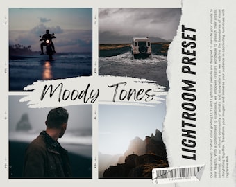 Moody Lightroom Preset Pack for Expressive Photography