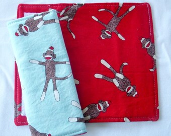 sock monkey seat covers