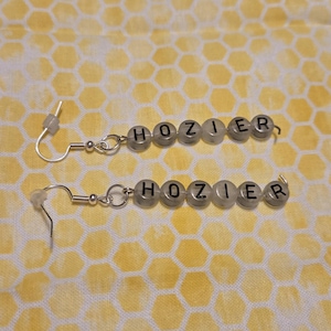 handmade hozier earrings!!