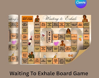 Waiting to Exhale Inspired Party Board Game: Girls Night, Bachelorette (Digital Download)