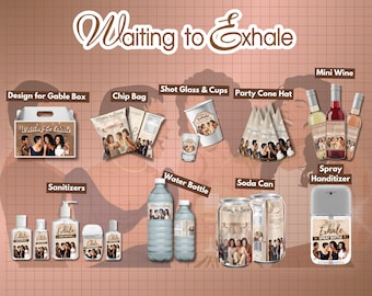 Waiting to Exhale Party Bundle | Girls Night Decorations (Digital Download)