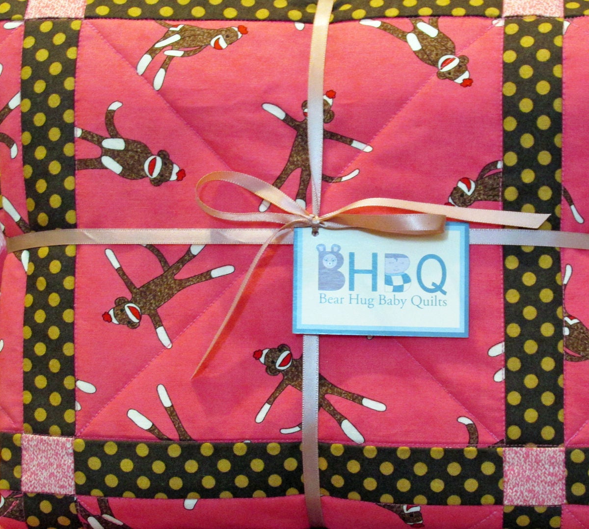 sock monkey baby bedding