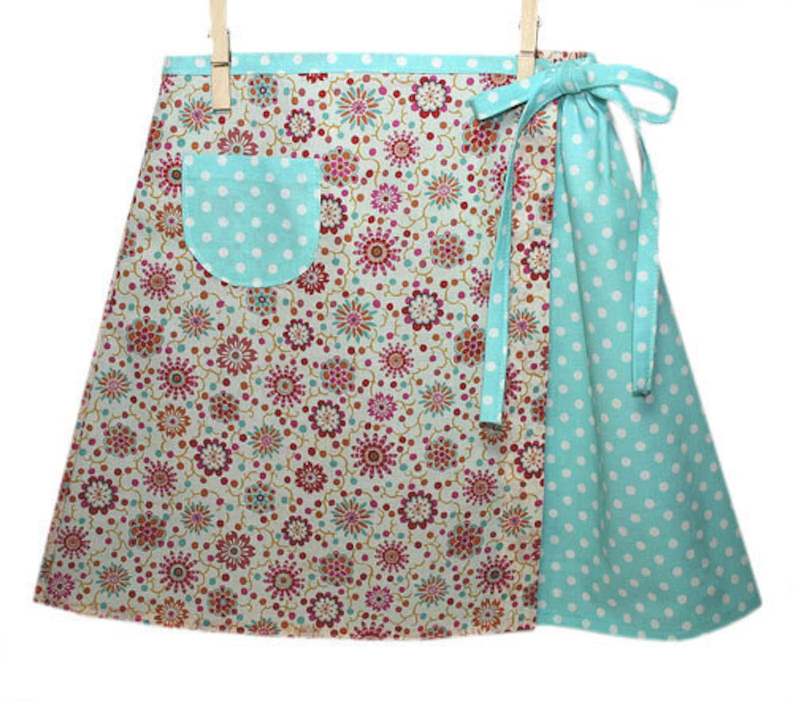 Wrapup Skirt for Girls INSTANT DOWNLOAD PDF Pattern in Sizes Etsy