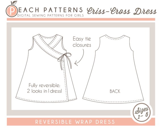 criss cross wrap dress