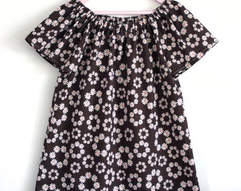 Peasant Dress & Top Butterfly Breeze INSTANT DOWNLOAD PDF Sewing Pattern for Toddlers and Girls: Sizes 1-8 by Peach Patterns