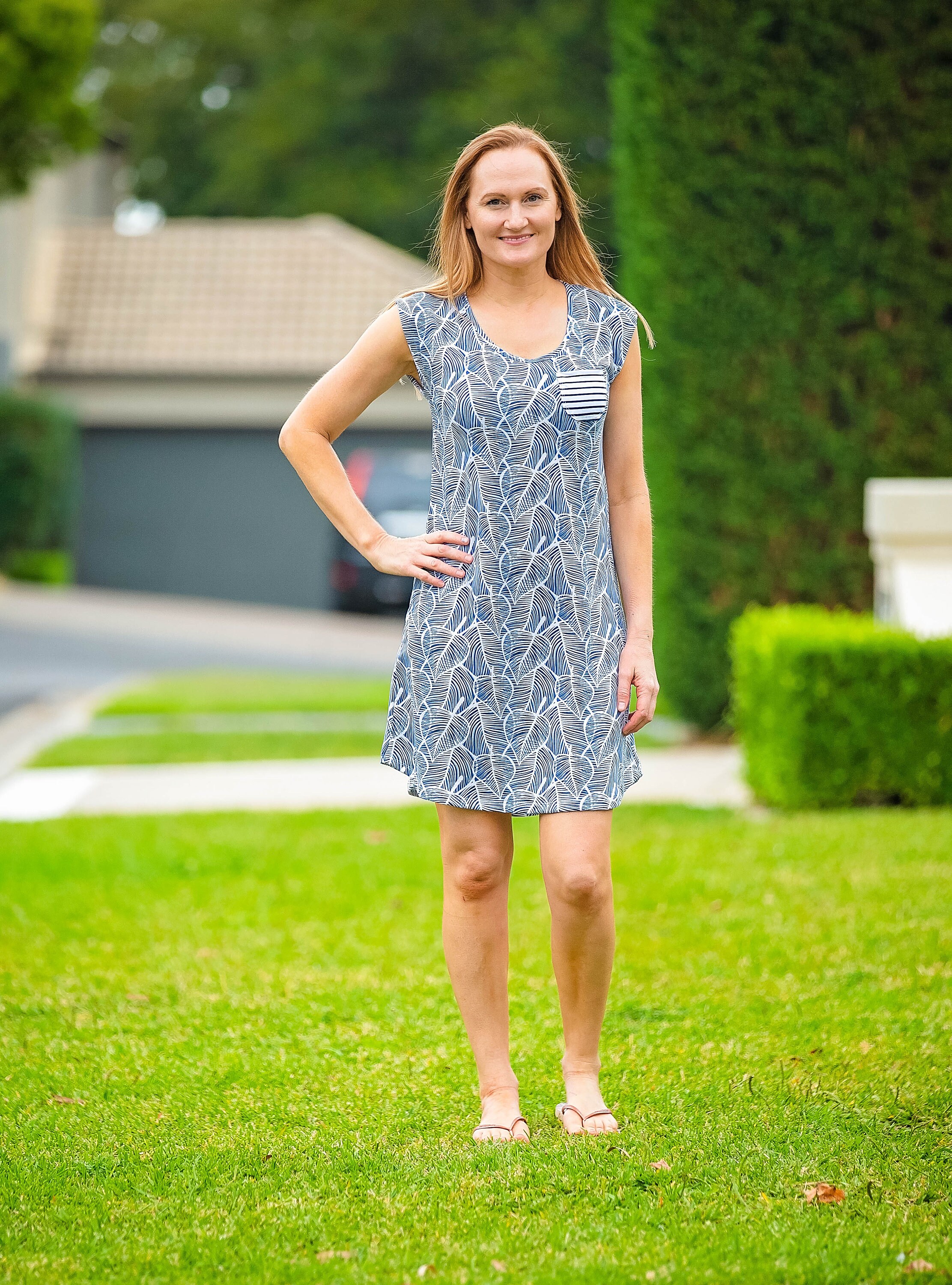 a line t-shirt dress pattern DIY The Fancy T-Shirt Dress Tutorial