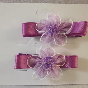 Girls - Decorative Aliigator clip set